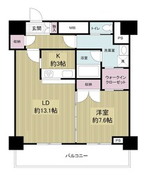 ベルファース尼崎の物件間取画像